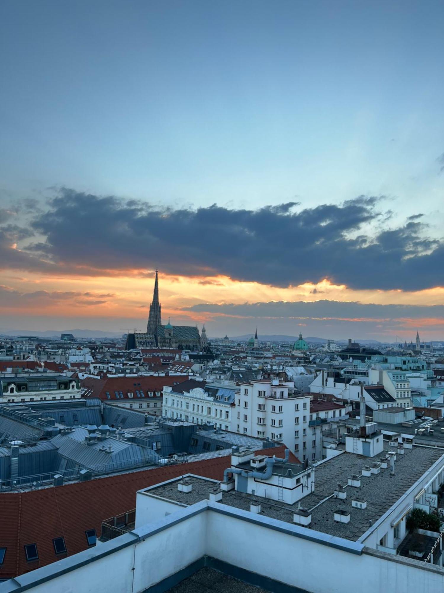 Center Apartment With 360° Rooftop เวียนนา ภายนอก รูปภาพ